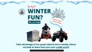 Click to apply for a recreational vehicle loan today!
