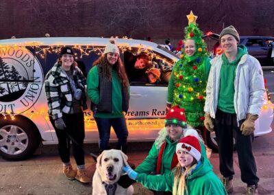 Northwoods Credit Union Santas Home For The Holidays Parade Cloquet, MN
