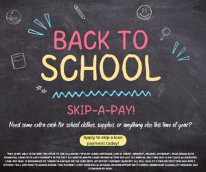 Back To School Skip-A-Pay 2024 Apply Now