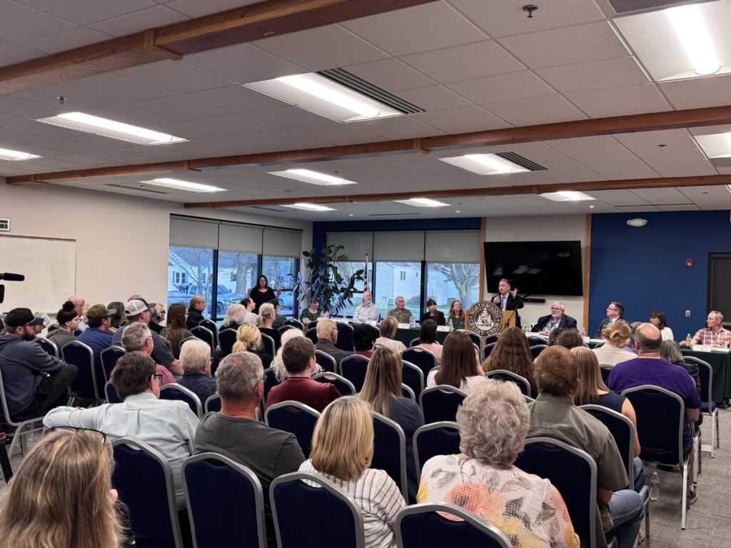 Terry Annual Meeting Crowd 2025 | Northwoods Credit Union Terry Burn, 88th Annual Meeting Northwoods Credit Union at the Cloquet Public Library.
