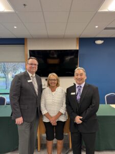 Doug Wolf, Barb Brown, and Terry Burn - Northwoods Credit Union CEO's