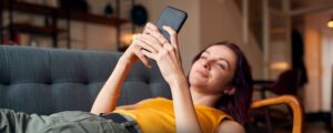 Member starting a TruStage debt protection claim online from home
