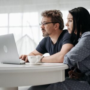 Members starting a TruStage debt protection claim online from home