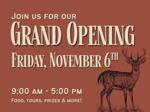 Hinckley Grand Opening Info
